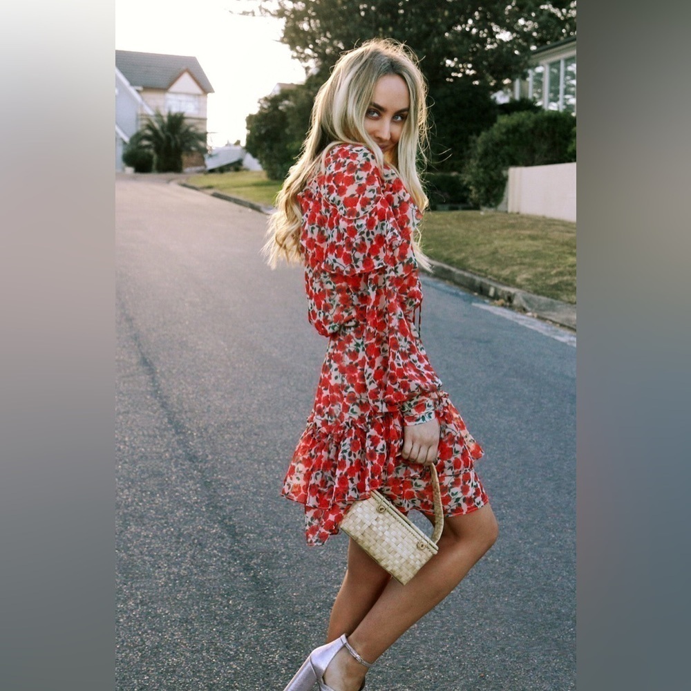 La Maison Talulah margarita floral mini dress